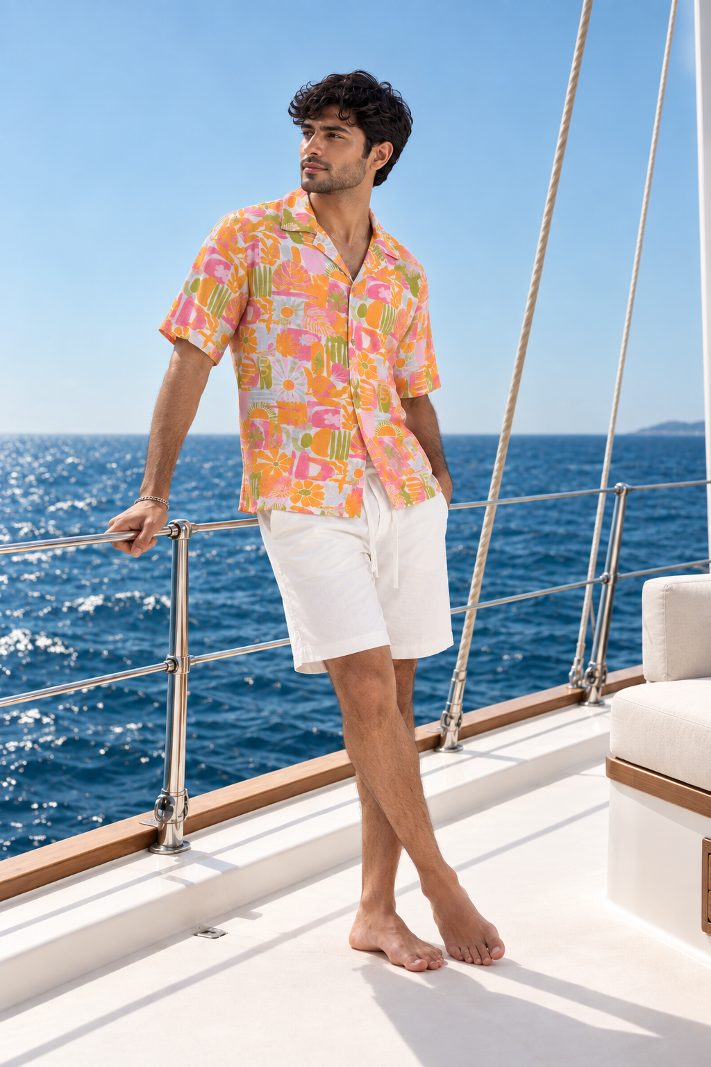Tropical Print Shirt