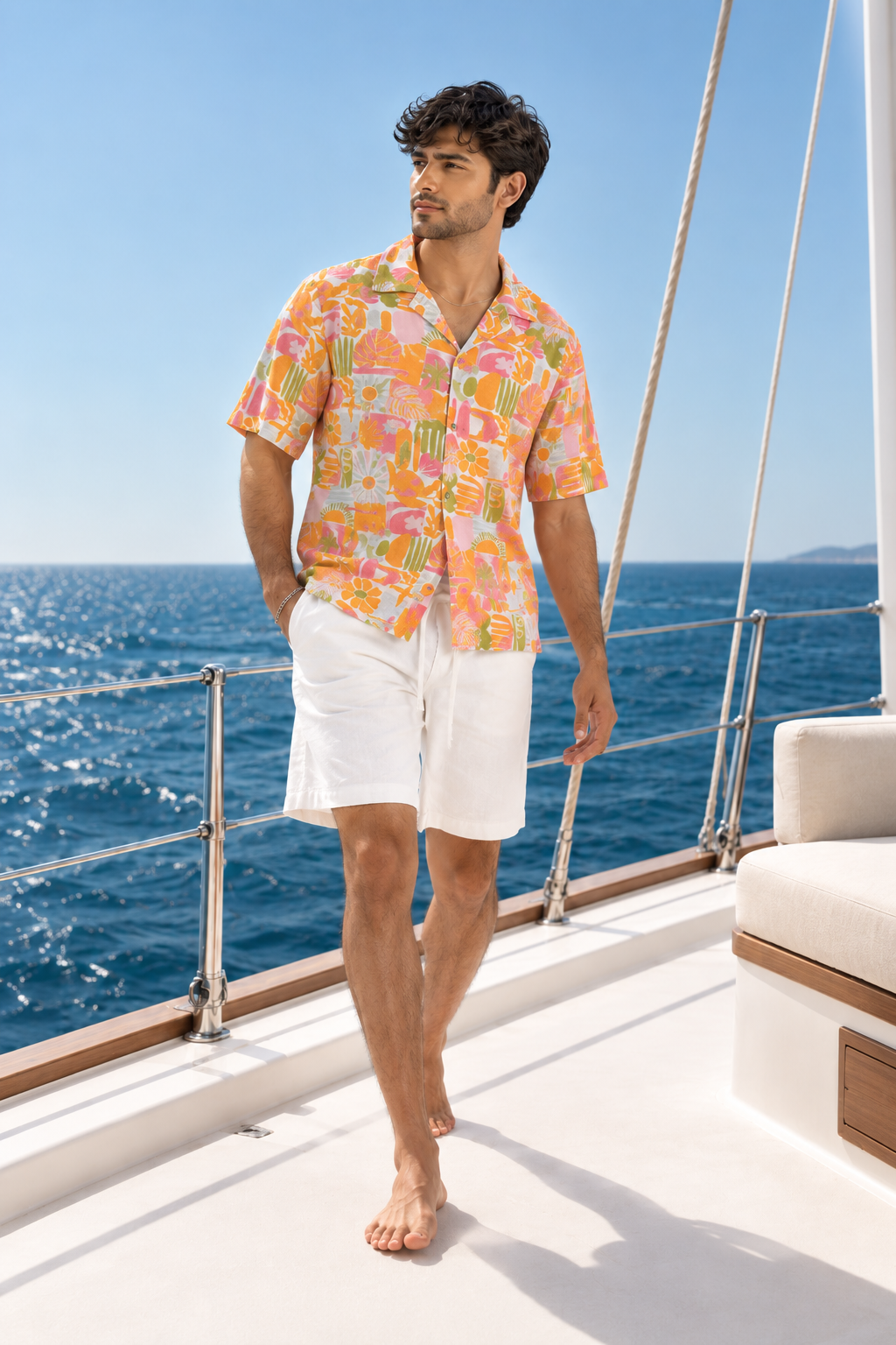 Tropical Print Shirt