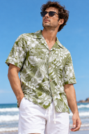Botanical Print Shirt - Men