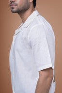 Relaxed Fit Cotton Linen Brown Pant